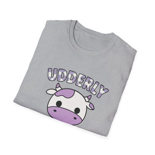Udderly Resilient Unisex T-Shirt, Cute Cow Tee, Motivational Animal Shirt, Funny Gift for Cow Lovers, Farm Animal Apparel - Image 8