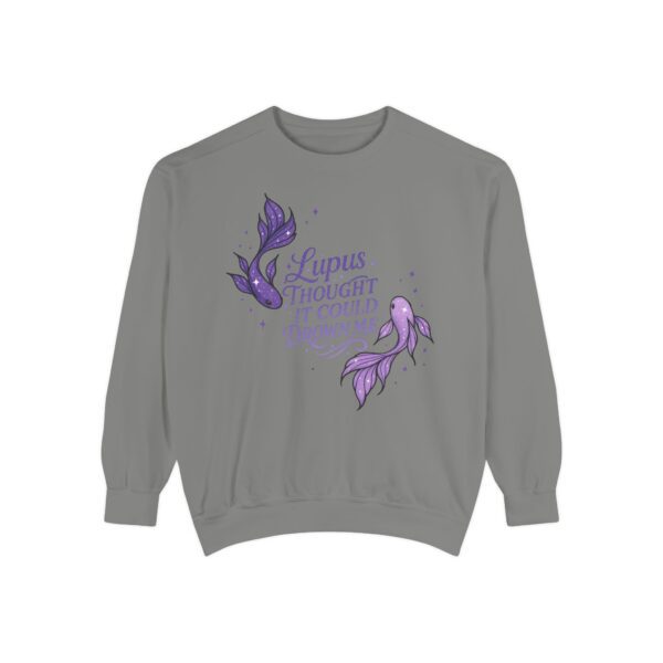 Lupus Awareness Sweatshirt, Unisex Eco-Friendly Crewneck, Motivational Clothing, Gift for Lupus Warriors, Soft Casual Wear - Image 6
