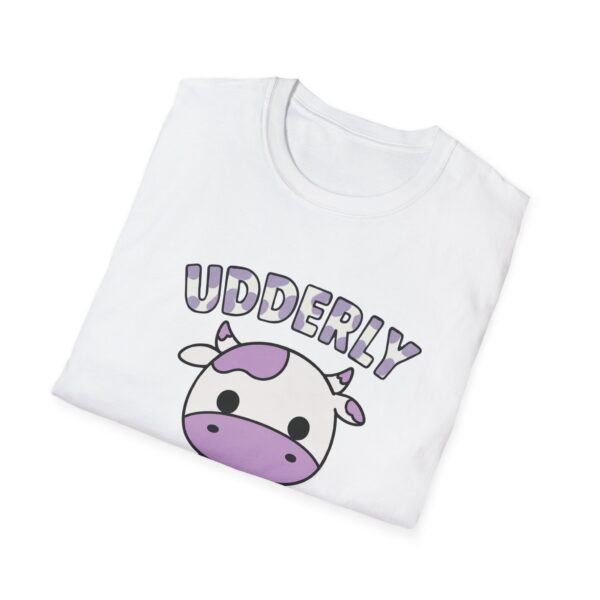 Udderly Resilient Unisex T-Shirt, Cute Cow Tee, Motivational Animal Shirt, Funny Gift for Cow Lovers, Farm Animal Apparel - Image 4