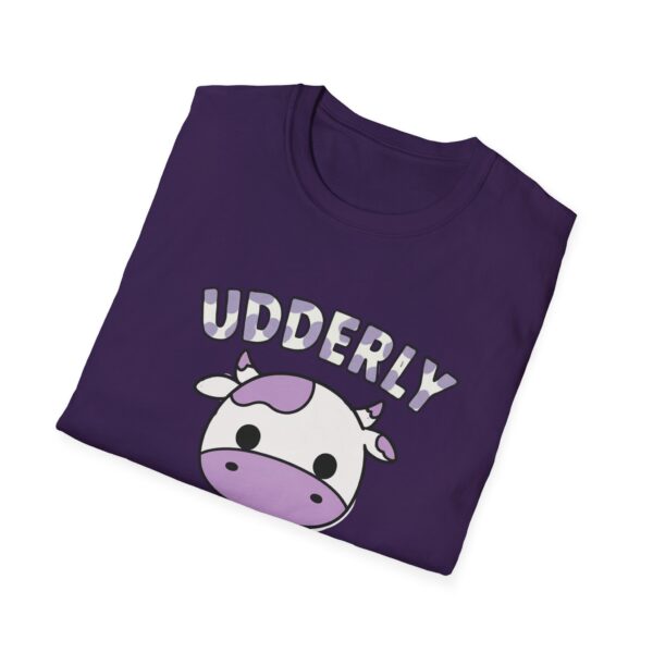 Udderly Resilient Unisex T-Shirt, Cute Cow Tee, Motivational Animal Shirt, Funny Gift for Cow Lovers, Farm Animal Apparel - Image 16