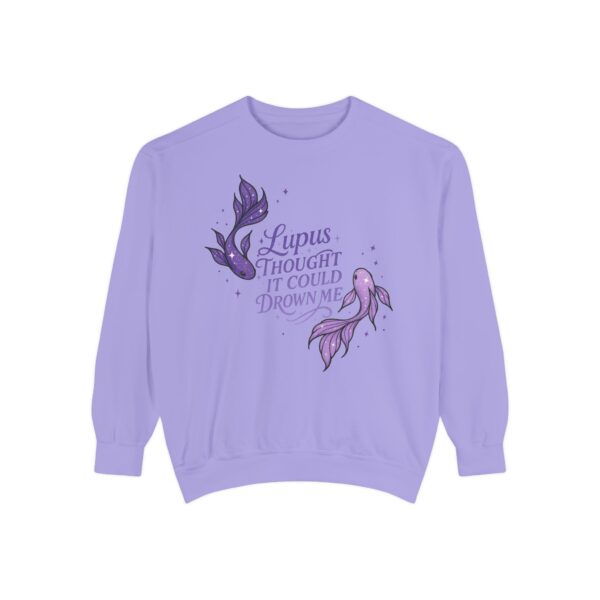 Lupus Awareness Sweatshirt, Unisex Eco-Friendly Crewneck, Motivational Clothing, Gift for Lupus Warriors, Soft Casual Wear - Image 10