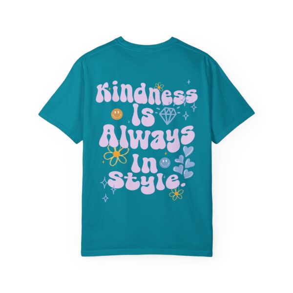 Unisex Kindness T-Shirt, Garment-Dyed Tee, Positive Vibes Shirt, Gift for Friends, Everyday Wear, Eco-Friendly Apparel - Image 6